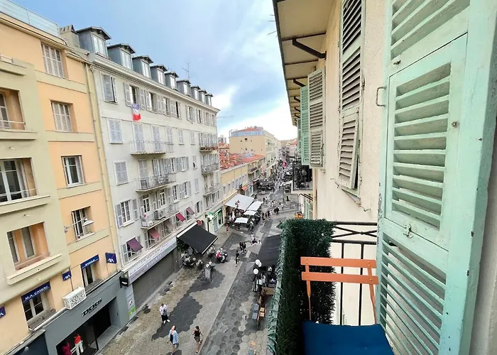 Nice Renting - 2 Massena - Luxury Loft - Balcony Massena Square View - Aircon