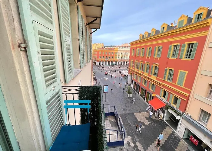 Nice Renting - 2 Massena - Luxury Loft - Balcony Massena Square View - Aircon