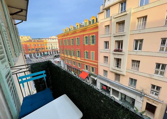 Nice Renting - 2 Massena - Luxury Loft - Balcony Massena Square View - Aircon